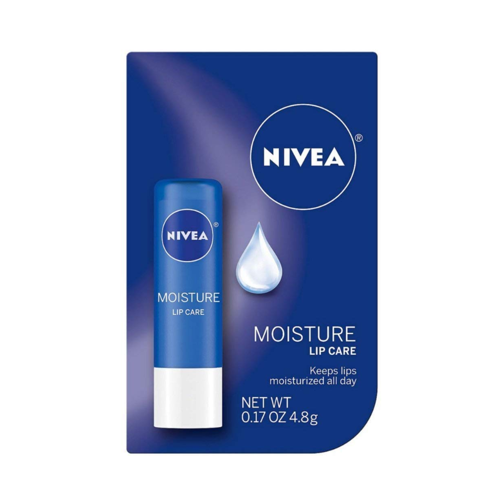 NIVEA A Kiss of Moisture Essential Lip Care 0.17 oz (Pack of 12)