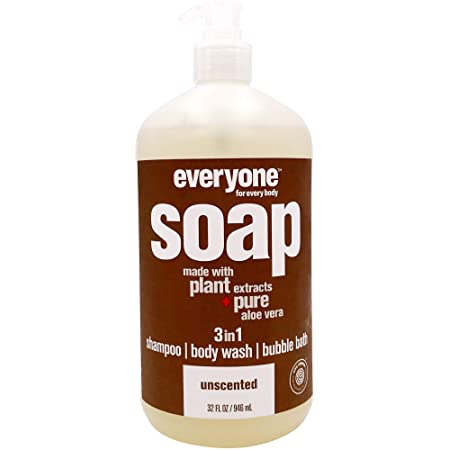 Everyone Bath Soap, Unscented, 32 Fl Oz (Pack of 1)