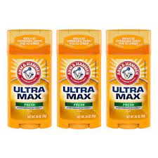 ARM & HAMMER ULTRAMAX Anti-Perspirant Deodorant Active Sport 2.60 oz ( Pack of 3)