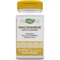 Nature's Way Niacinamide 500mg - 100 Capsules