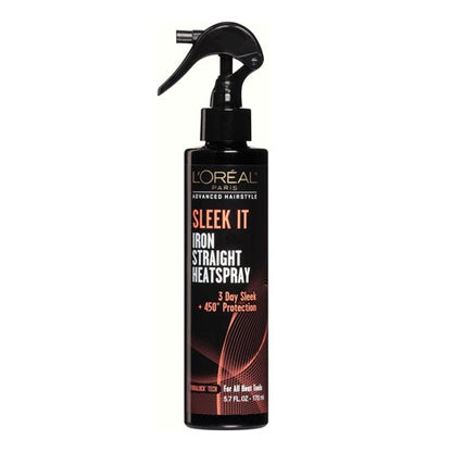 Lor Adv Hair Heatspry Han Size 5.7z Loreal Advance Hair Style Sleek It Heatspray Hangtag 5.70z