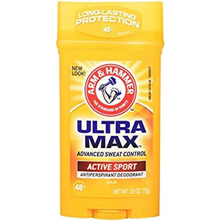 ARM & HAMMER ULTRAMAX Anti-Perspirant Deodorant Active Sport 2.60 oz ( Pack of 3)